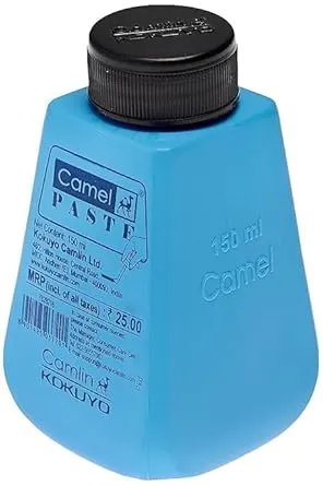 Camlin Paste – 150ml Pack of 1 | Smooth Adhesive Glue for Craft, Paper, Office & School Projects | Strong Bond & Easy Application
