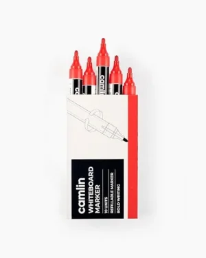 Camlin Kokuyo PB White Board Marker Pen, Red