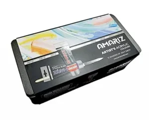 Doms Amariz Artist'S Arcylic Colours |12 Shades Of 40Ml Each